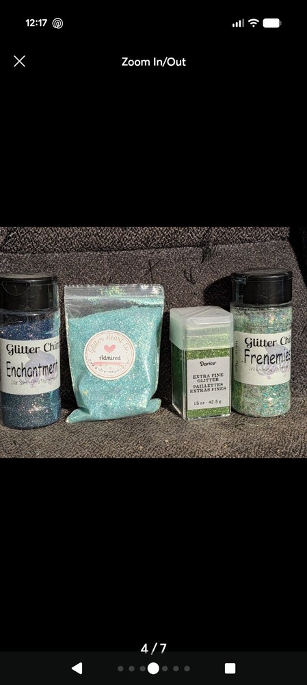 Glitter Chimp, Glitter Guy, Spin It Multicolor Assorted Glitter Bottles & Bags