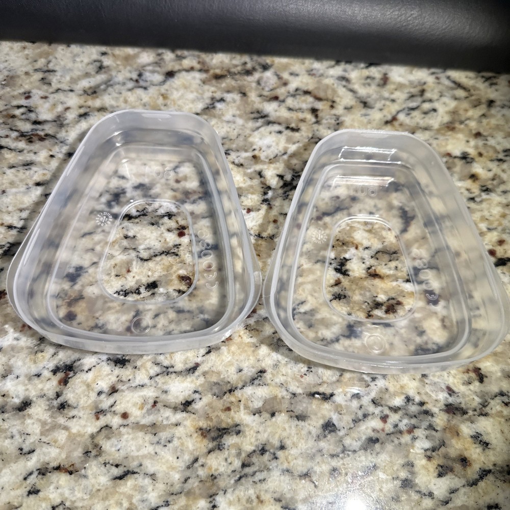 2 Each 1 Pair 3M 601 Filter Retainer USA 3M Distributor