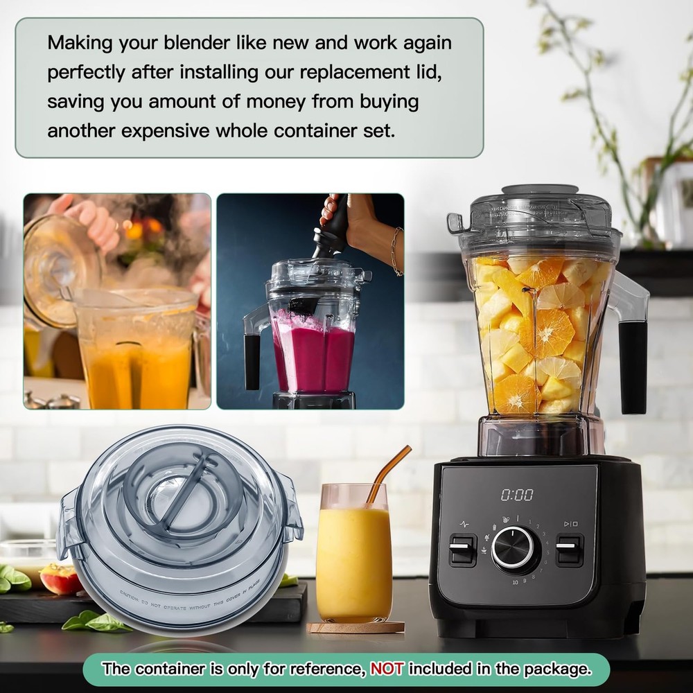 Replacement Lid Compatible with 48 oz Container A3500 A2500 A3300 A2300, Top ...