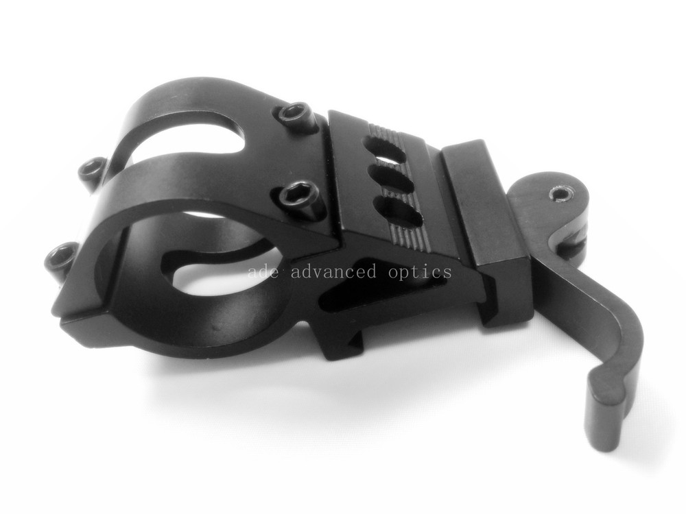45 Degree 30mm 30 mm Flashlight Mount with QD Quick Release Detachable base