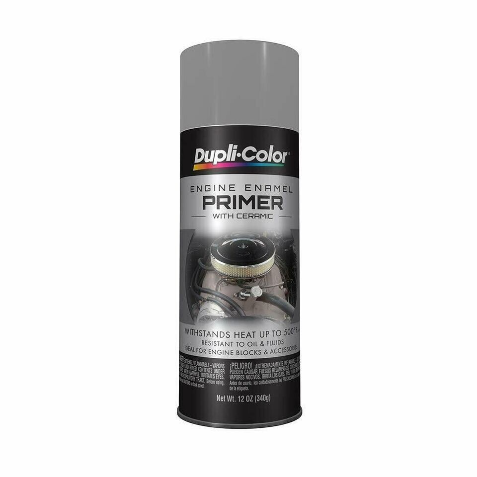 Gray Primer Coating Engine Caliper Brake Rotor Drums Resist Temp High Heat Paint
