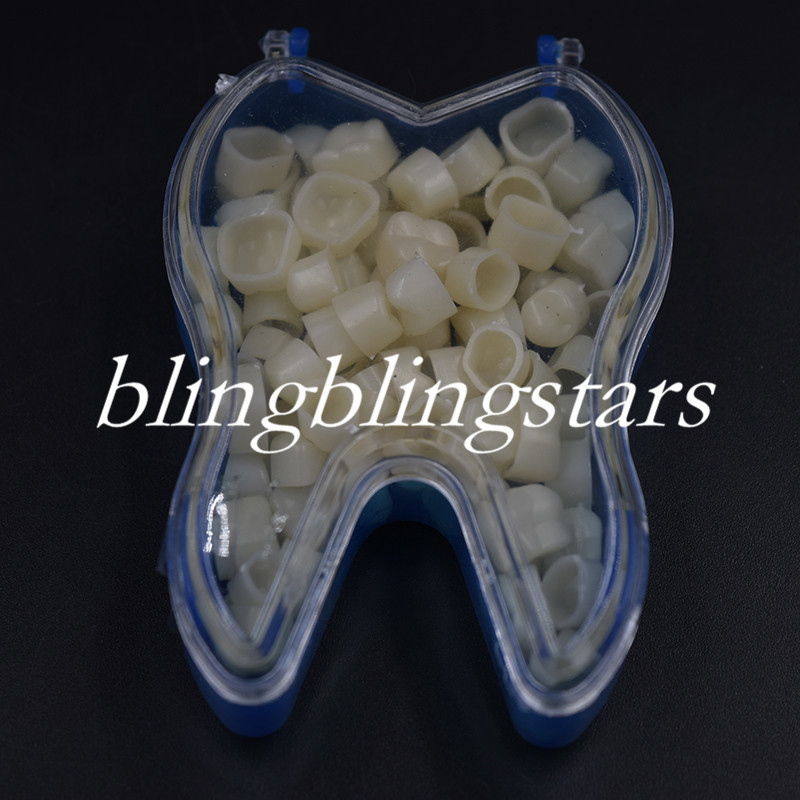 1 Box Dental Temporary Crown Material Molar Type Posterior Teeth Type Veneers