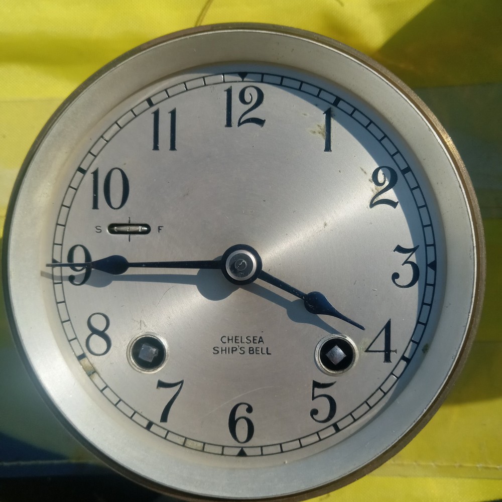 Chelsea Ships Bell Clock-Stand.