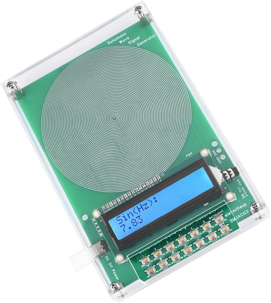 7.83Hz Adjustable Frequency Generator with USB-C Port for Unmatched Stability