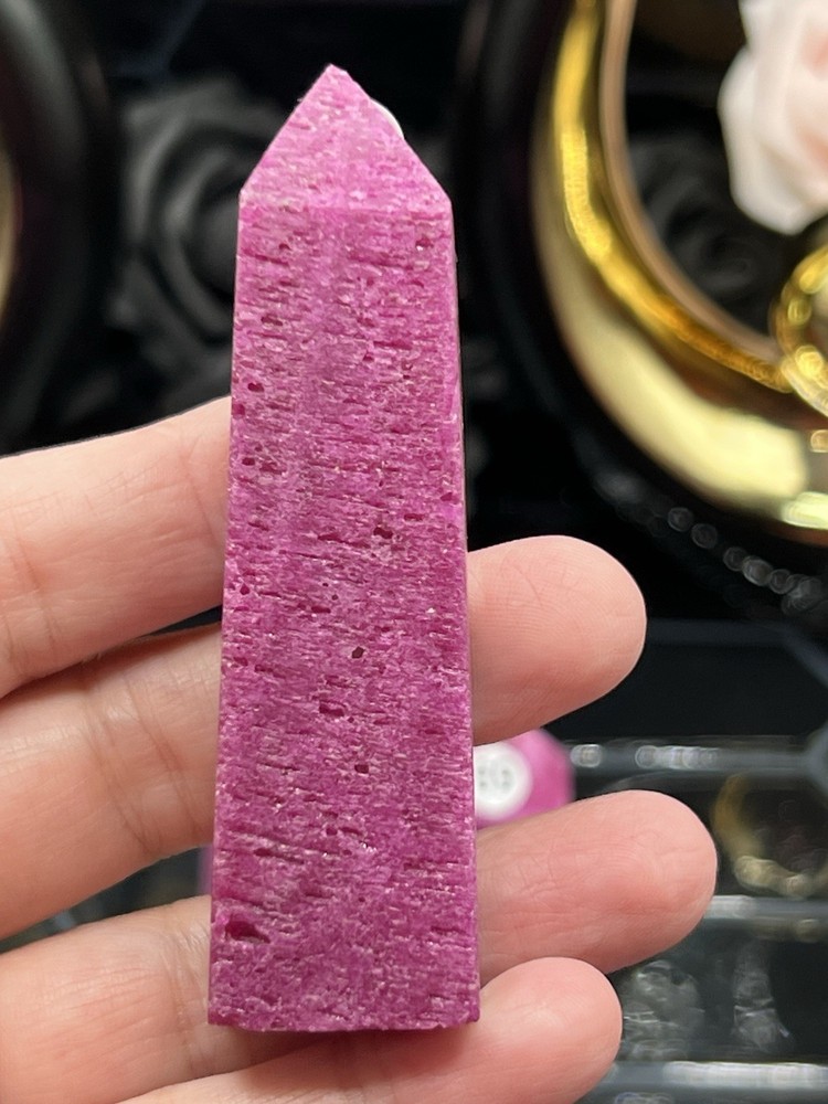 Honeycomb Ruby Uvreactive 4 sided Points Free shipping & Gift