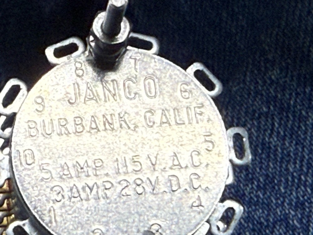 janco switch ROTARY 12Deck 10 Position 18-1931