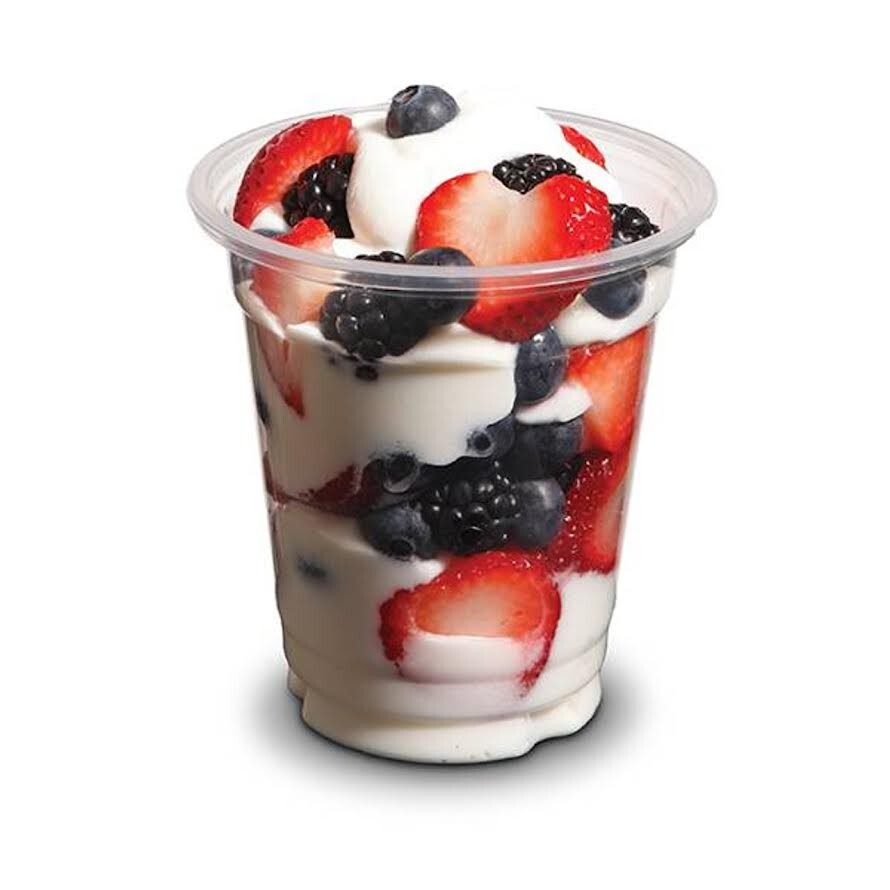 12 oz - 100 Sets Clear PET Plastic Cups With Flat Lids