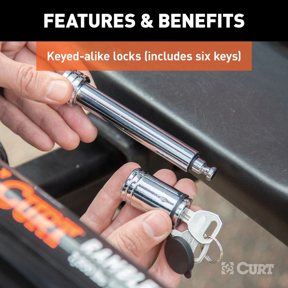 Curt-Rambler Tow Bar Lock Set