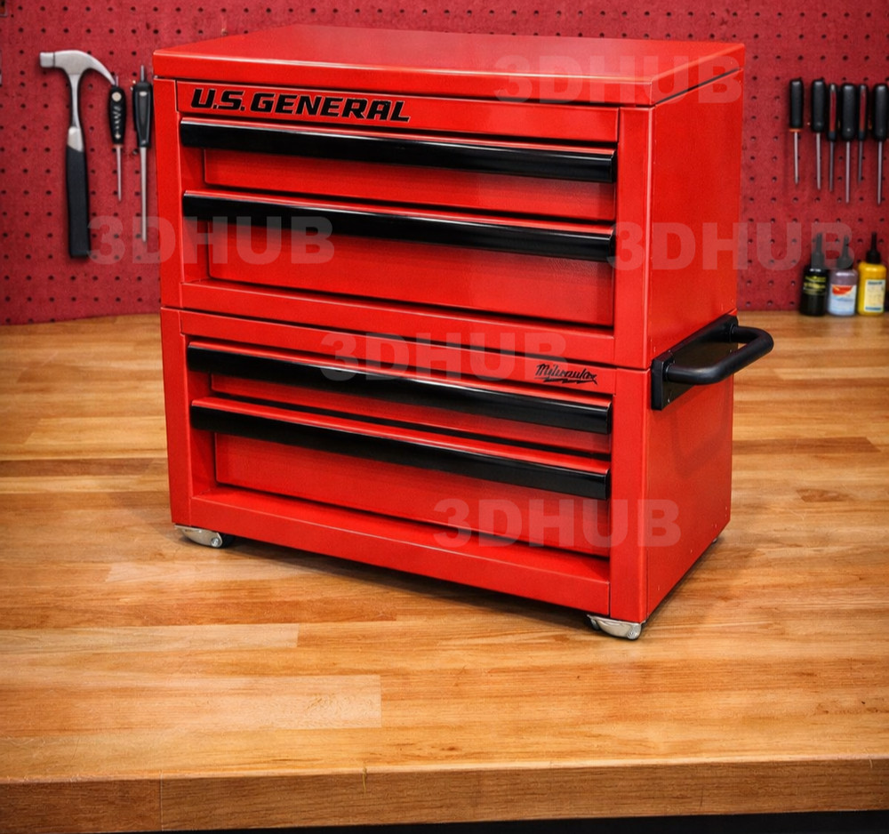 US General Mini Toolbox Riser for Stacking multiple Mini Toolboxes