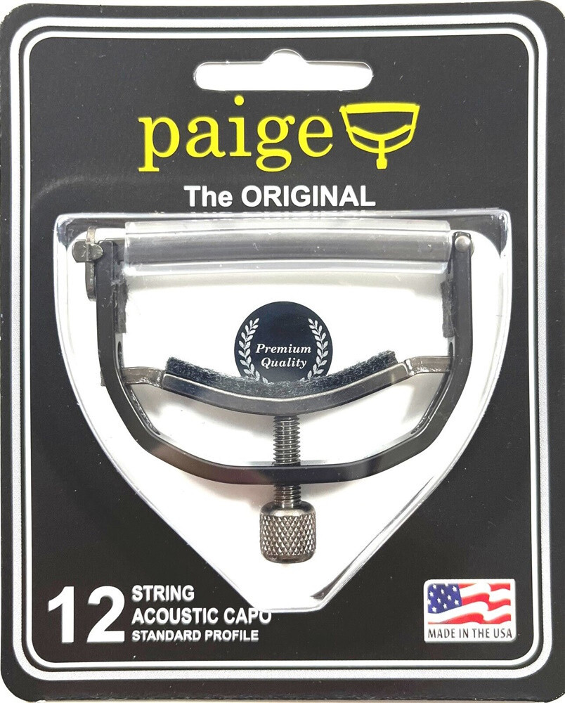 Paige P12E 12-String Guitar Capo, New!