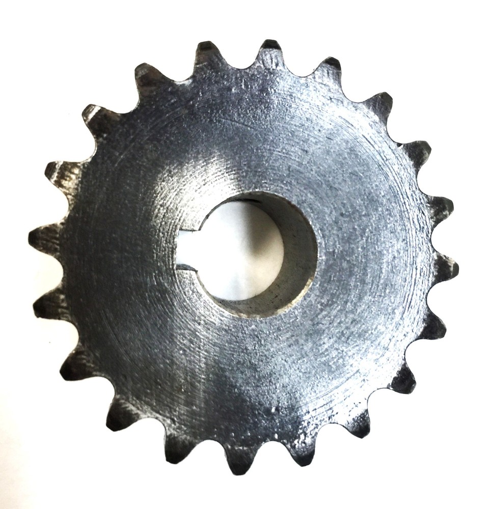 Tri-Clover Single Roller Chain Sprocket with .46" Bore 25B20D NOS