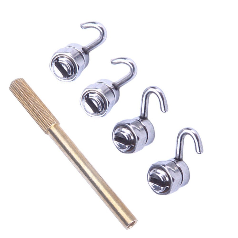 20pc + 1 Tool Dental Orthodontic Acticity Crimpable Hooks Stops Locks Left+Right