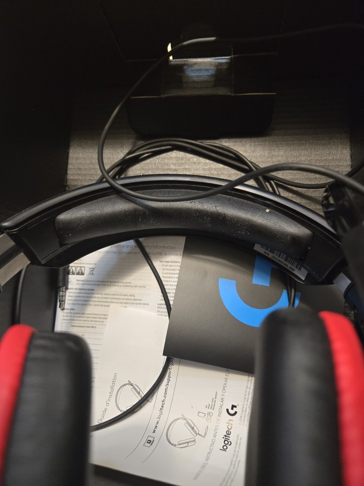 Logitech G332 Stereo Gaming Headset for PC, PS4