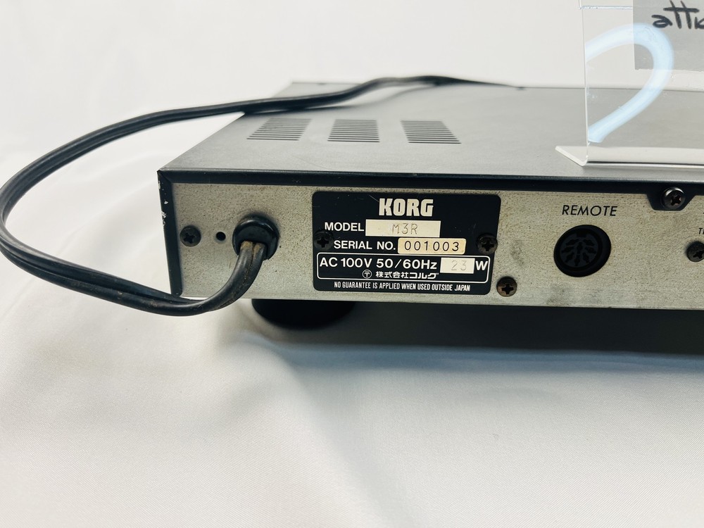 KORG M3R AI Synthesis Module Synthesizer Working Tested