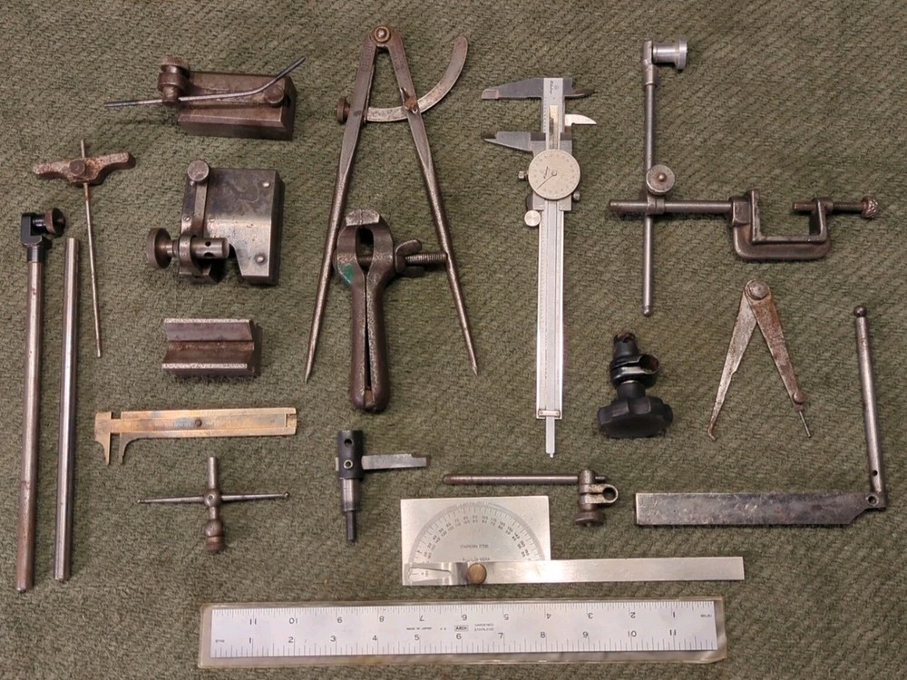 Machinist Vintage Tool Lot