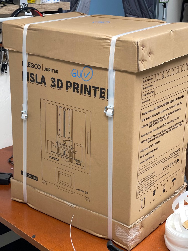 ELEGOO JUPITER 12.8" 6K MONO MSLA 3D PRINTER NIB [Pre-Owned]