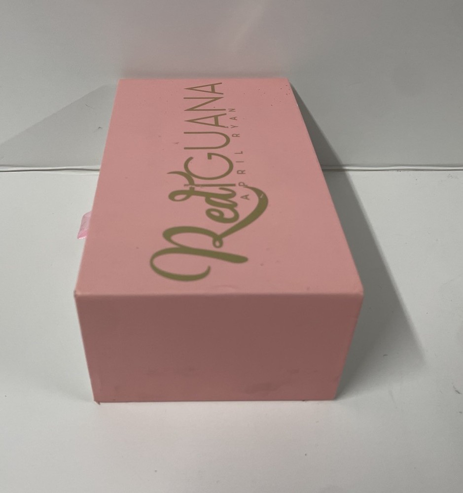 Red Iguana Right Half-Hand Practice NO RING April Ryan Silicone Nails