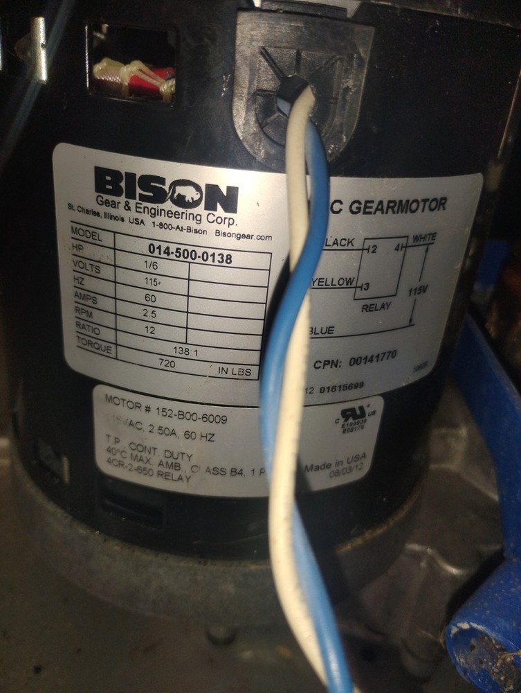 Follett Ice Machine Motor And Gearbox Assembly