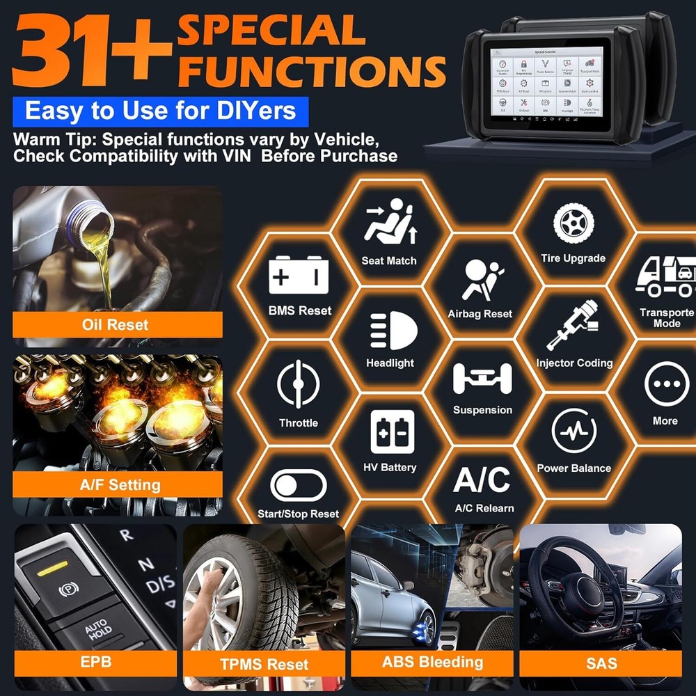XTOOL IP616 Auto Scanner Full System Diagnostic Tool Key Programmer Free Update