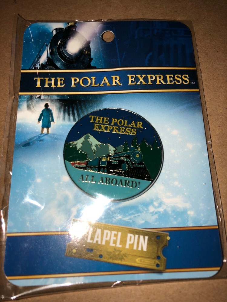 The Polar Express Logo Lapel Pin ALL ABOARD!