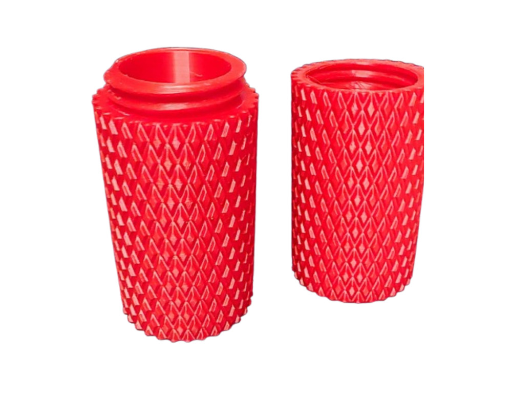 3D PRINTED THREADED STASH CONTAINER (EDC-STASH-MONEY-TECH)