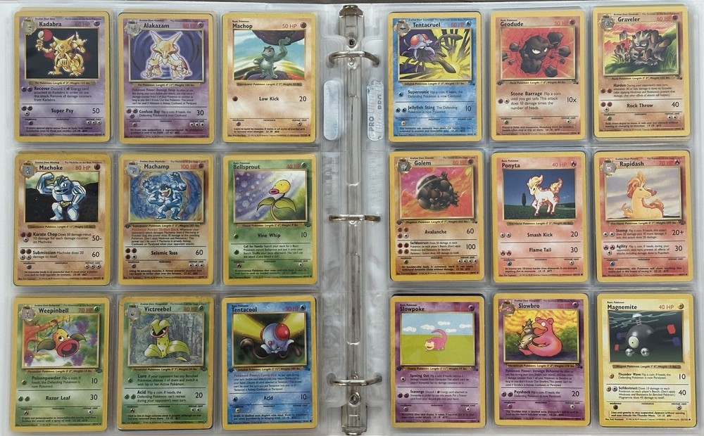 Pokemon Complete Original Set 151 Shadowless Collection Binder Energy