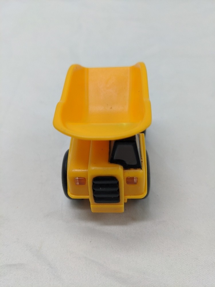 Toy State Yellow Plastic Dump Truck 2"