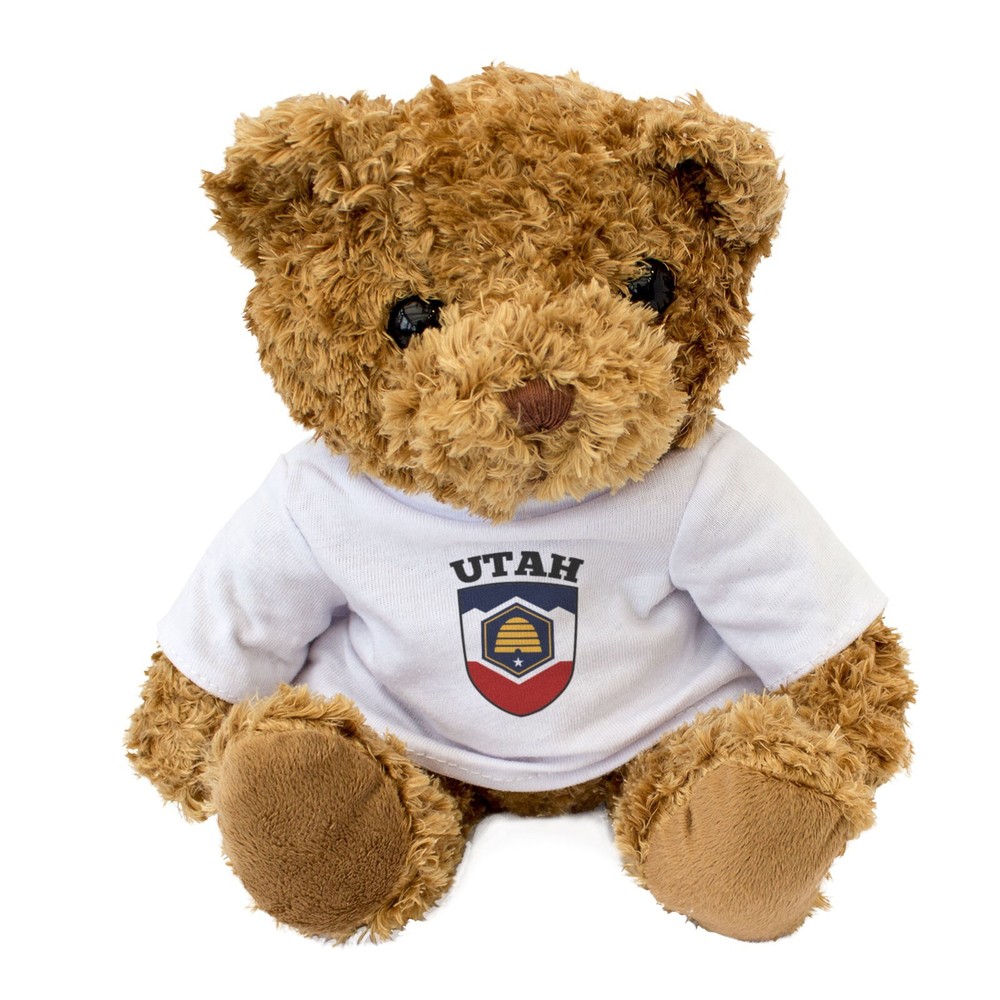 NEW - UTAH FLAG - Teddy Bear - Cute Cuddly Soft Adorable - Gift Present