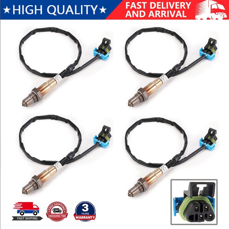 4PCS Oxygen Sensor For Chevrolet Impala 2012 2013 Impala Limited 2014-2016 3.6L