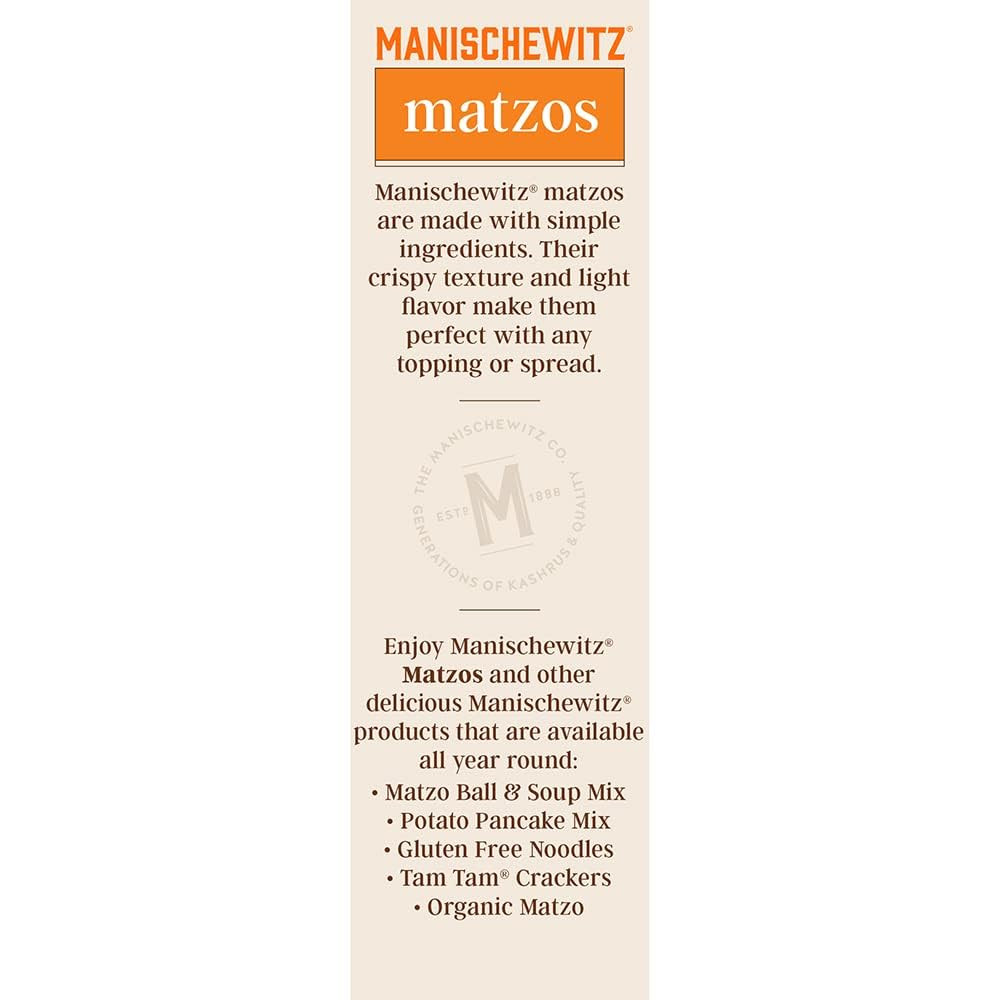 , Matzos Unsalted, 10 Oz