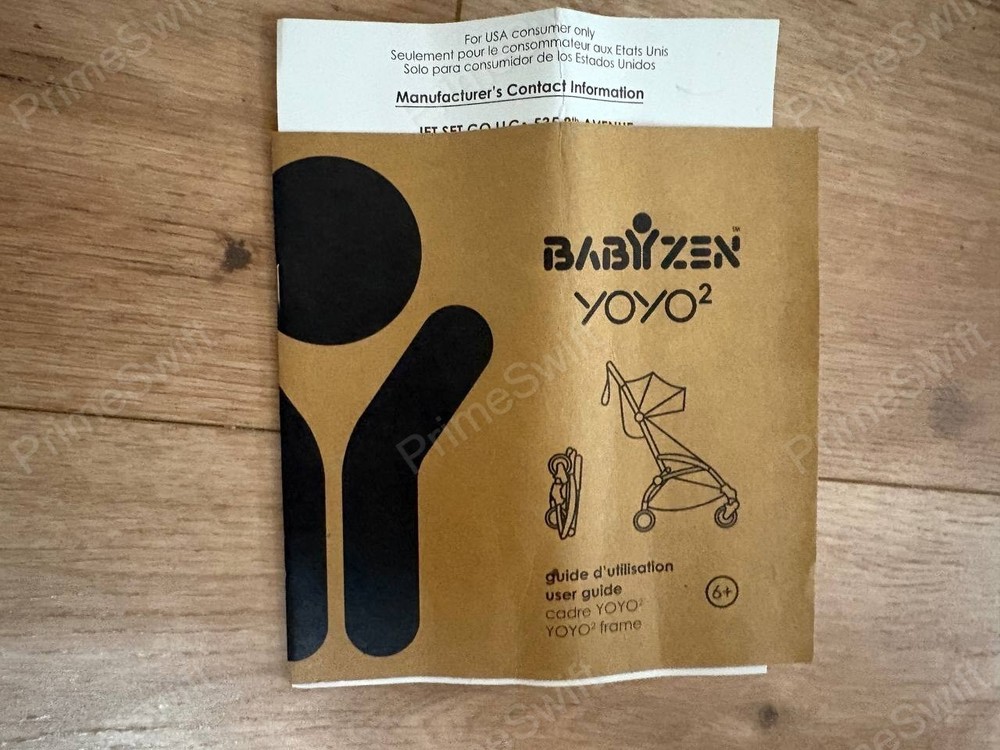 BABYZEN YOYO2 Connect White Double Stroller Attachment Frame 6+ Compact