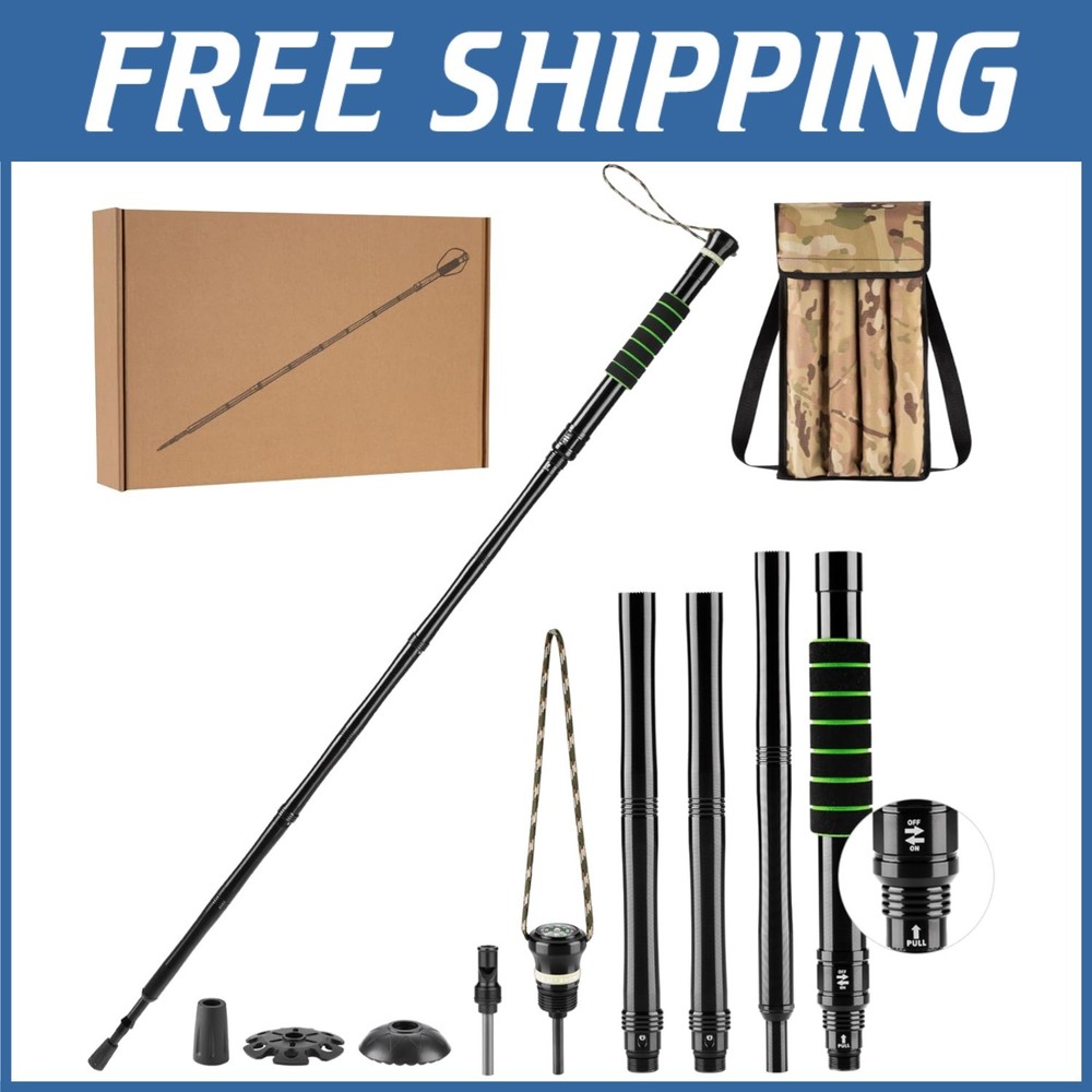 Tactical Survival Walking Staff - Unique Locking System