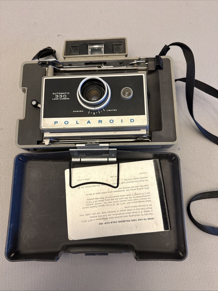 Vintage Polaroid Automatic 330 Land Camera Untested