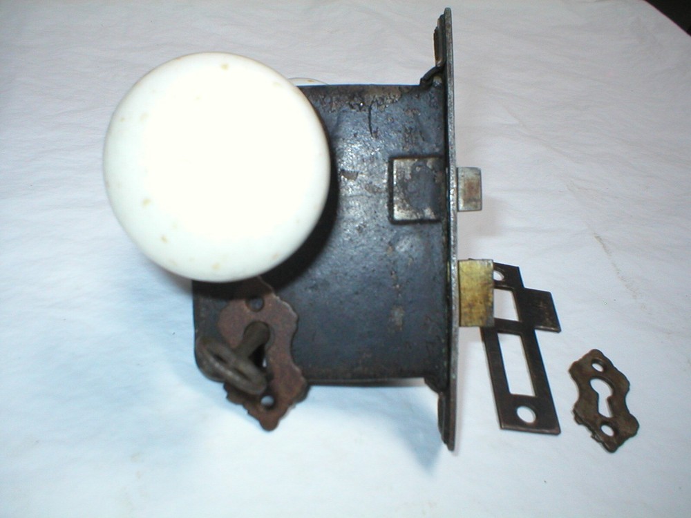 Antique Victorian Era Door Hardware
