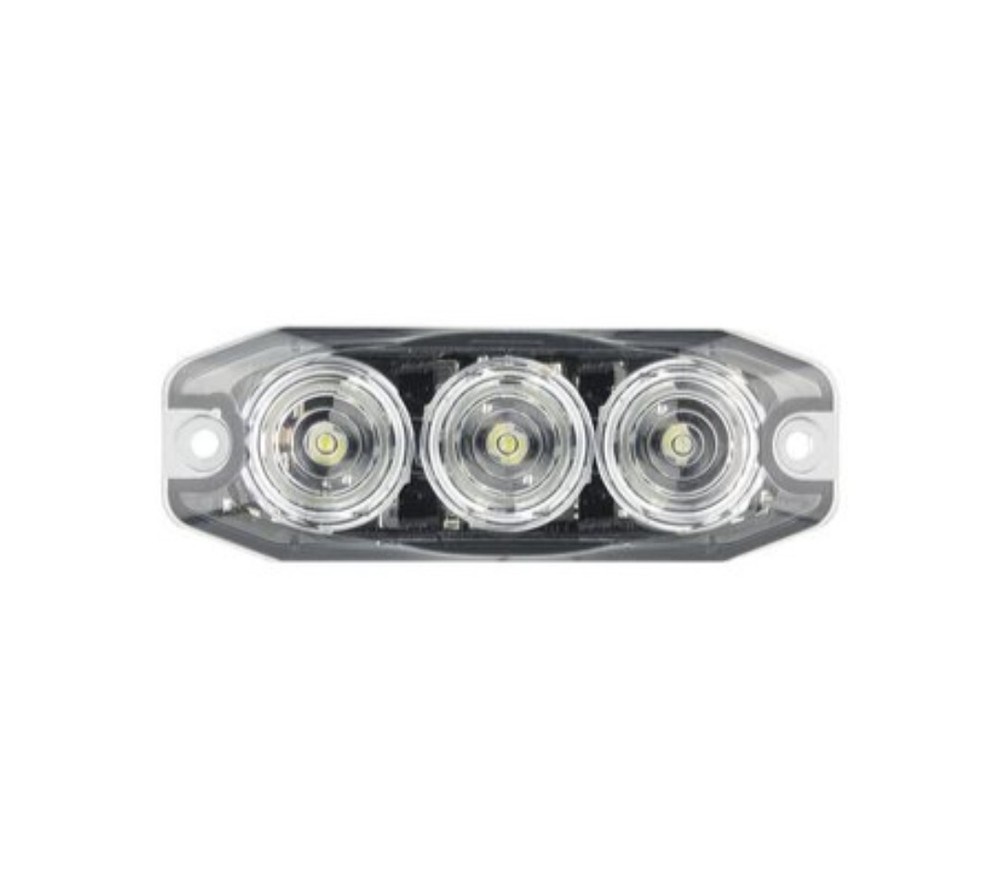 LED Emergency Light Head LED Autolamps- 11 Flash Patterns 12v 24v