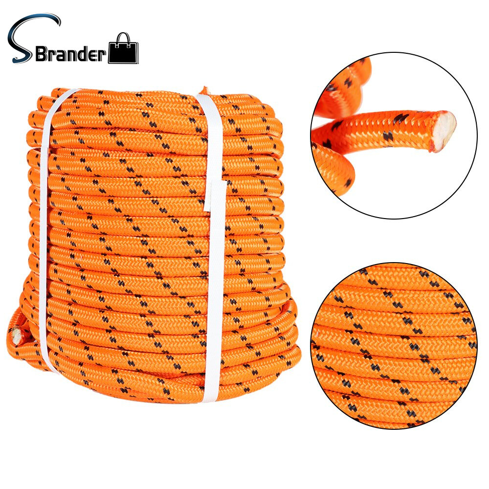 1/2" x 150 FT Double Braid-Yacht  Arborist Tree  Rope Nylon Polyester