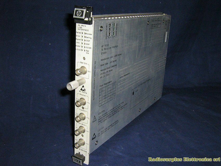 HP And 1610A Module 34 MB/S Line Interface