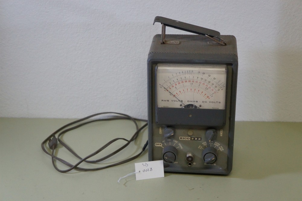Eico 222 Vacuum Tube Voltmeter