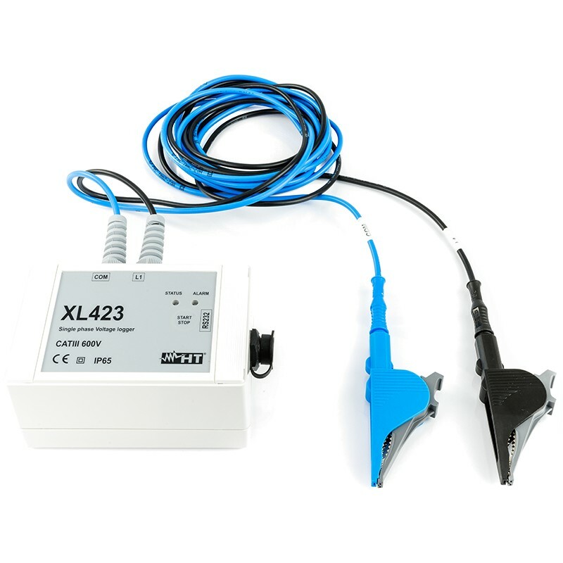 XL423 TRMS single-phase voltage data logger