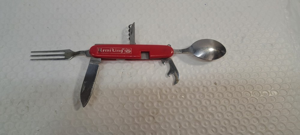 REMI LING MESS KIT MULTITOOL SPOON, KNIFE FORK BOTTLE OPENER
