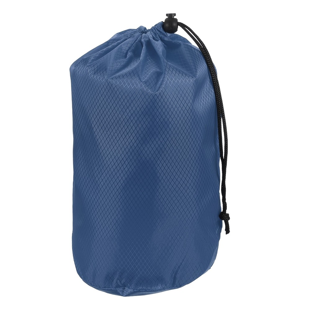 Stuff Sack, Nylon Waterproof Storage Sacks, 6x12Inch (Dark Blue)