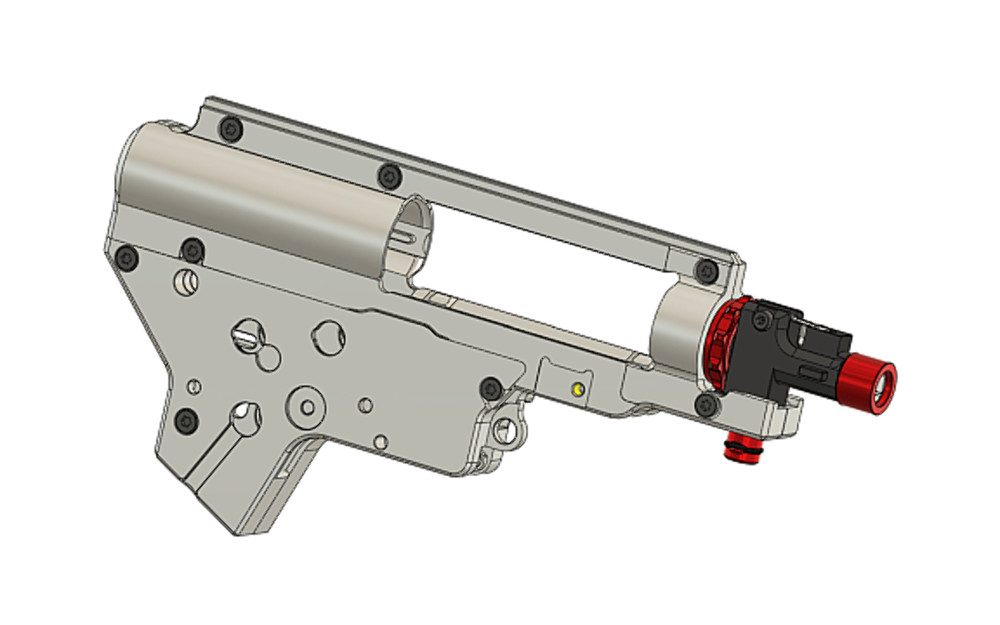 Retro ARMS Airsoft CNC V2 Split Gearbox w/ Hop-Up Chamber 8mm