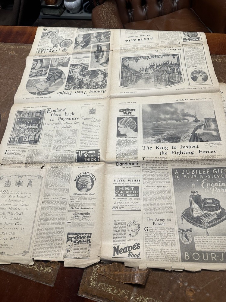 Daily Mail Silver Jubilee Supplement May 6th 1935