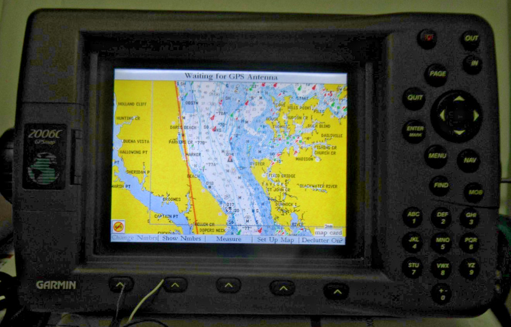 Garmin GPSmap 2006c Chartplotter Multifunction Display CABLES & BRACKET MANUAL
