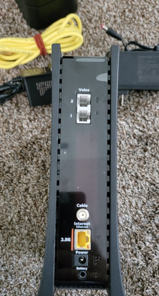 Spectrum Networking Bundle - Sagemcom RAC2V2S Router & ET2251 Modem + Power...