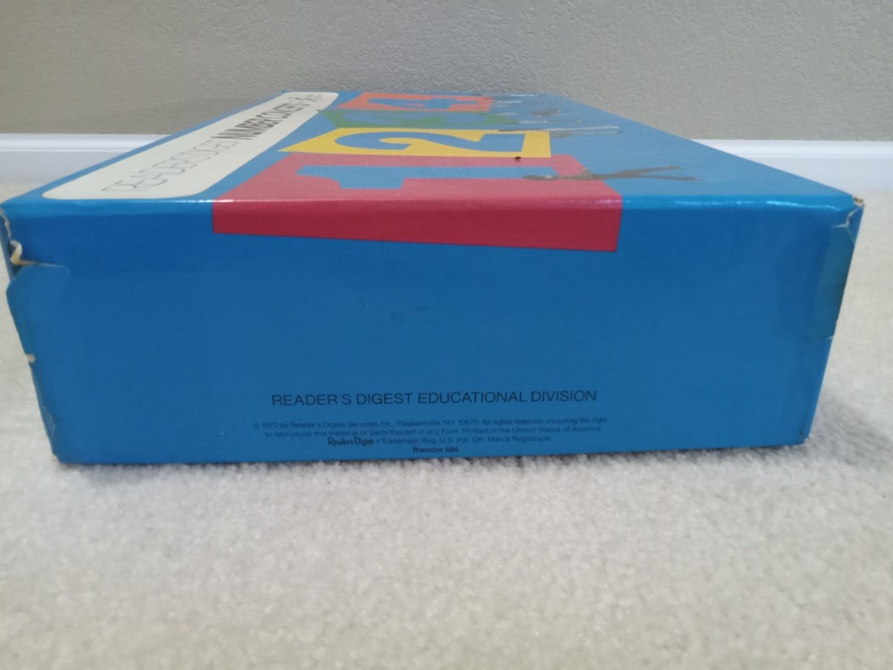 1970's Readers Digest Number Concepts /Teachers guide, activity book, & more