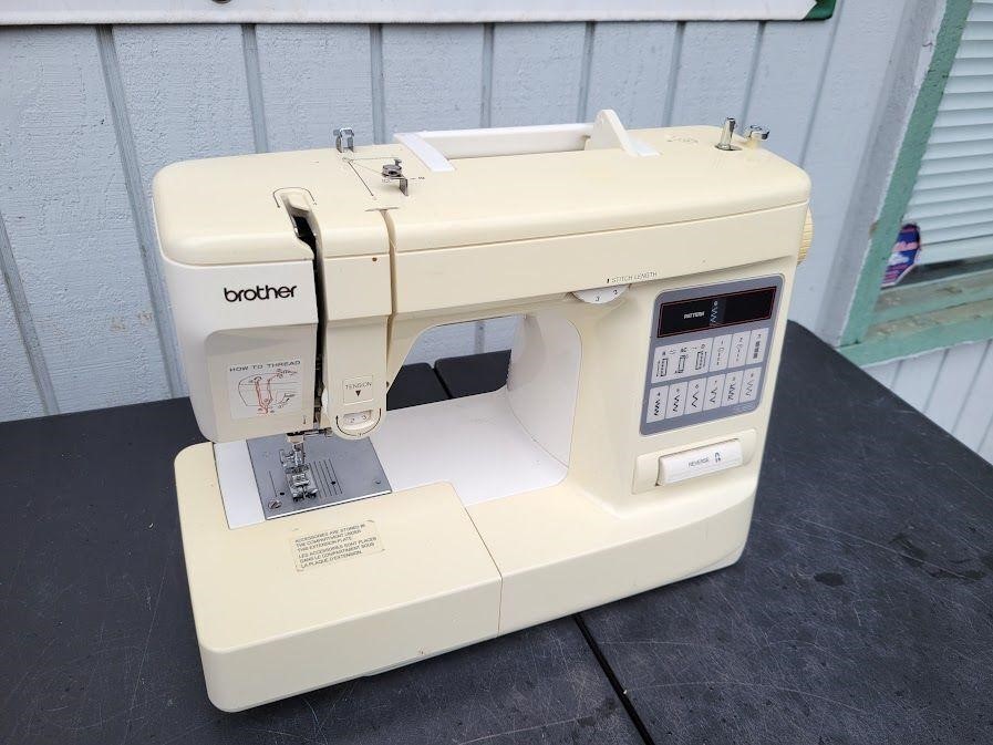 Rare Vintage MCM Brother 273C Sewing Machine Multi Pattern, Working