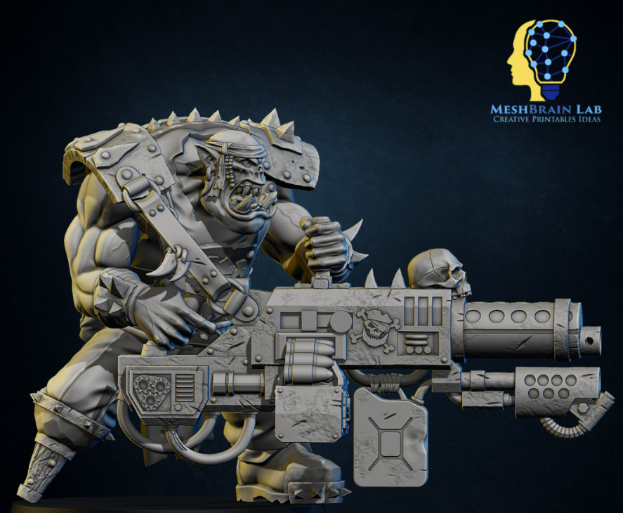 Pirate Orks squad of 6 MBL-069