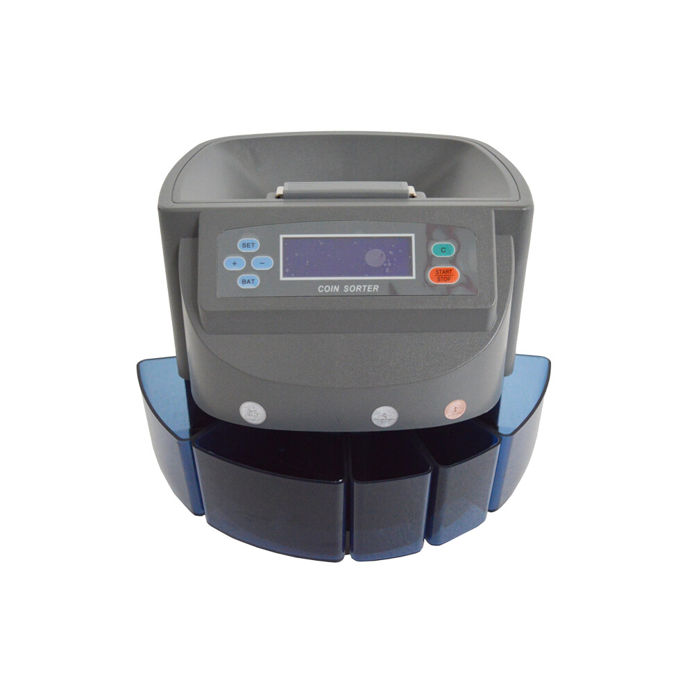 Coin Counter Sorter Machine Digital Automatic Electronic Counting Change Coin
