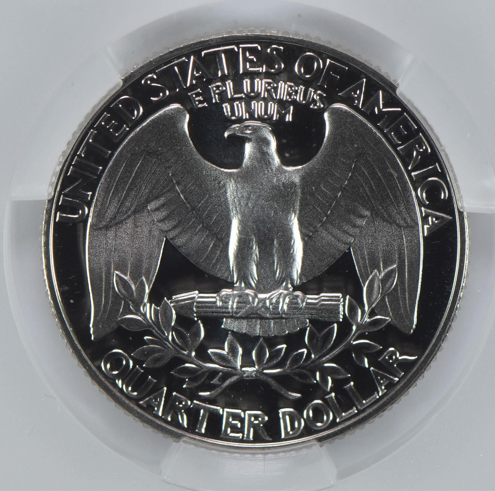 1990-S Washington Quarter PR70 DCAM CAC